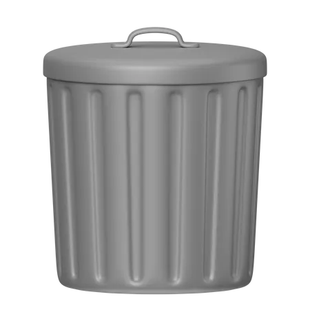 Contenedor de basura  3D Icon