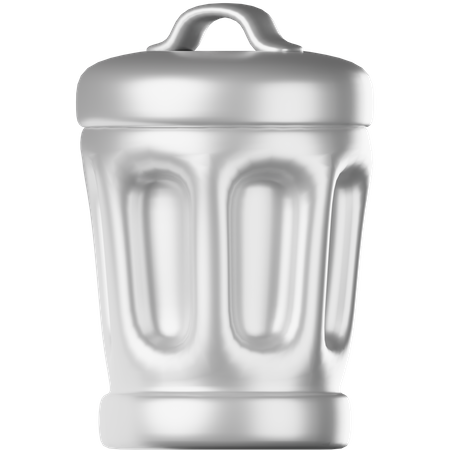 Contenedor de basura  3D Icon