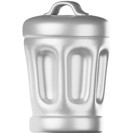 Contenedor de basura  3D Icon