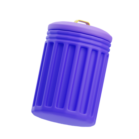 Contenedor de basura  3D Icon