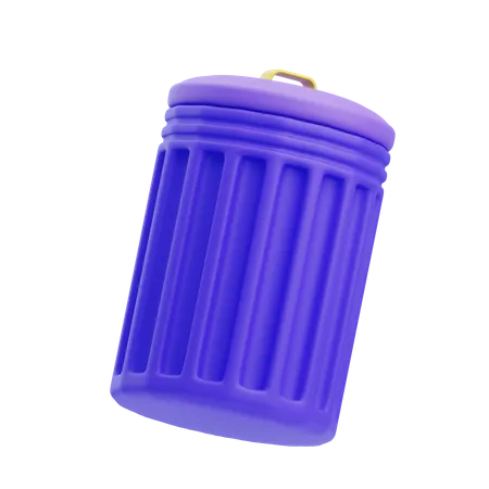 Contenedor de basura  3D Icon