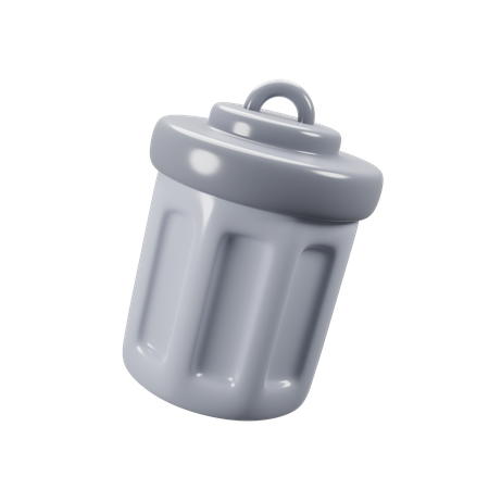 Contenedor de basura  3D Icon