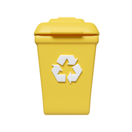 Papelera de reciclaje  3D Icon