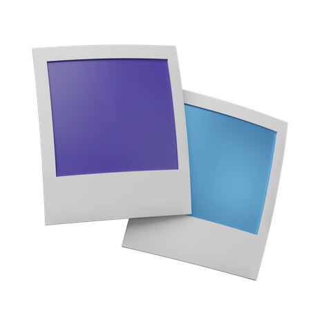 Papeles polaroides  3D Icon