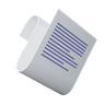 3d paper list logo