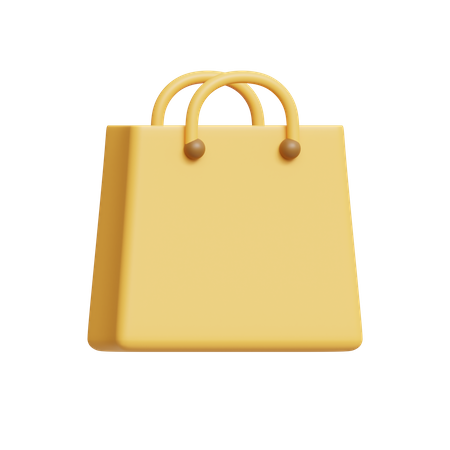 Paper Bag  3D Icon