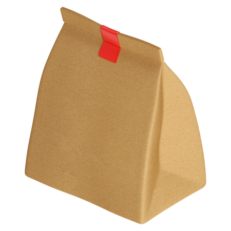 Paper Bag  3D Icon