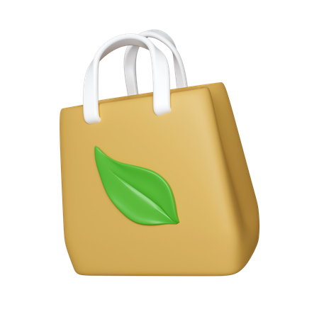 Paper Bag  3D Icon