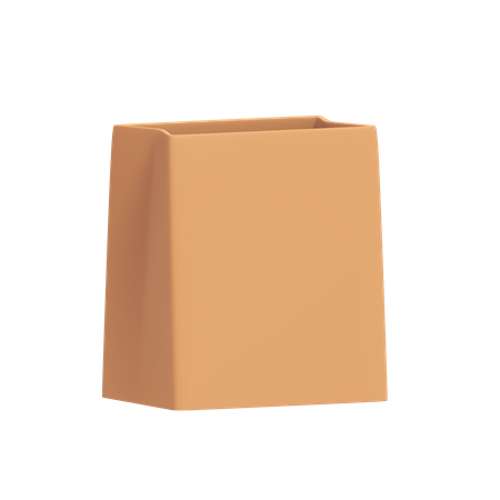 Paper bag  3D Icon
