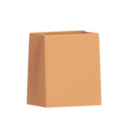 Paper bag  3D Icon