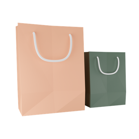 Paper Bag  3D Icon