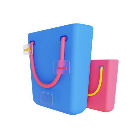 Paper bag  3D Icon