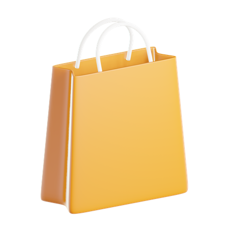 Paper Bag  3D Icon