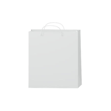 Paper Bag  3D Icon