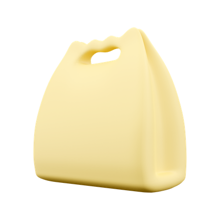 Paper Bag  3D Icon