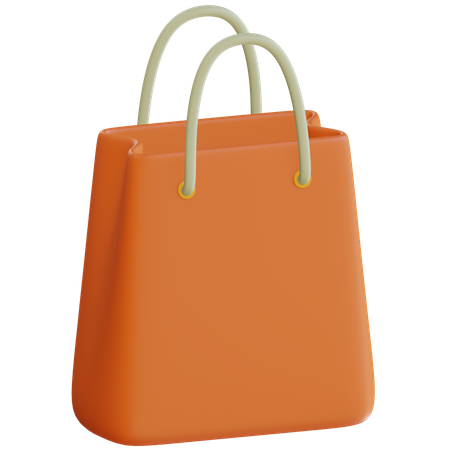 Paper Bag  3D Icon