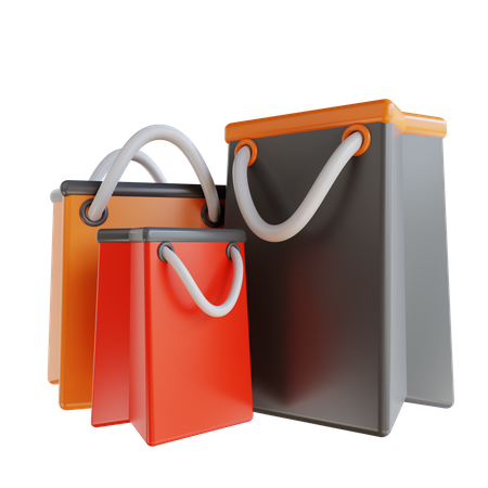 Paper Bag  3D Icon