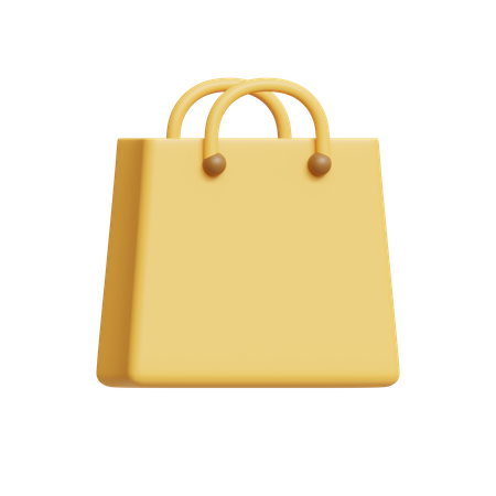 Paper Bag  3D Icon
