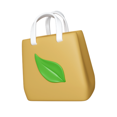 Paper Bag  3D Icon