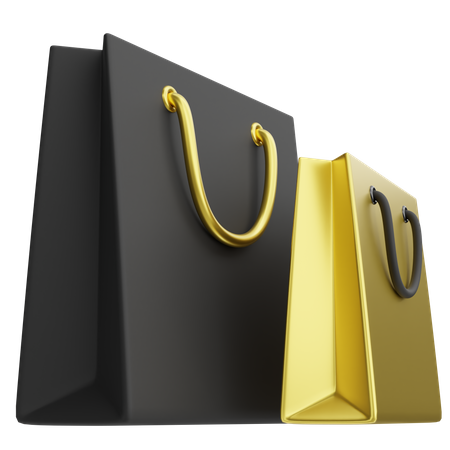 Paper Bag  3D Icon