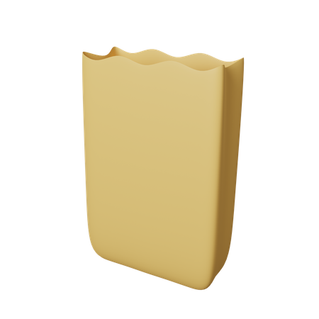 Paper Bag  3D Icon