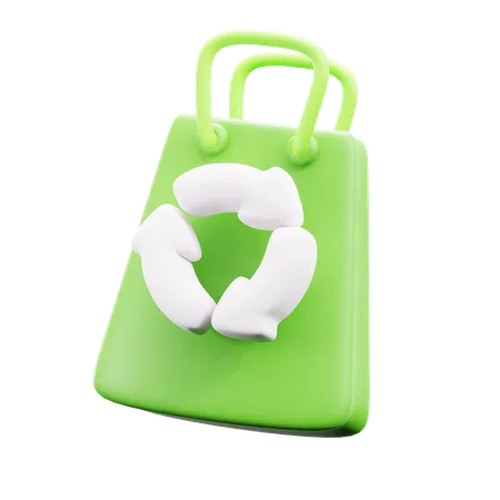 Paper bags  3D Icon