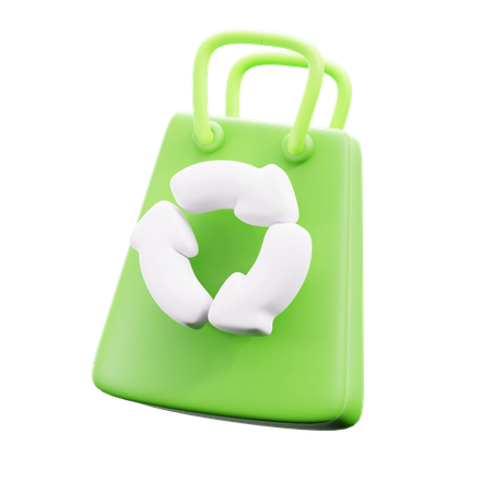 Paper bags  3D Icon