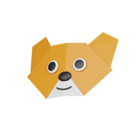 Paper Bear  3D Icon