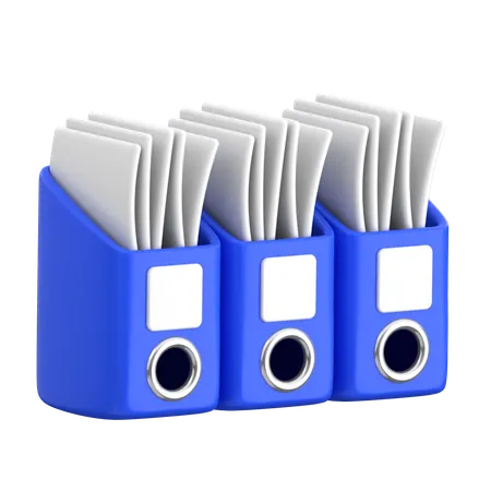 Paper Binder  3D Icon
