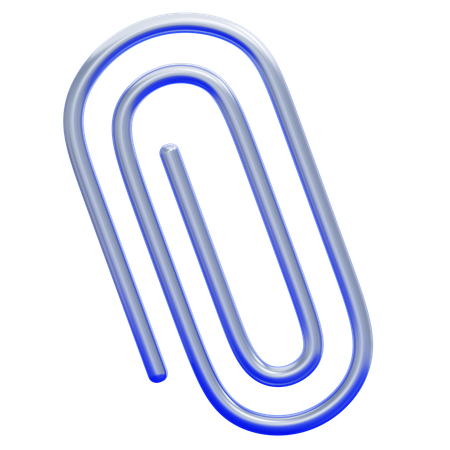 Paper Clip  3D Icon