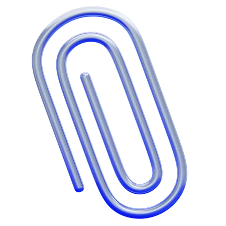 Paper Clip  3D Icon
