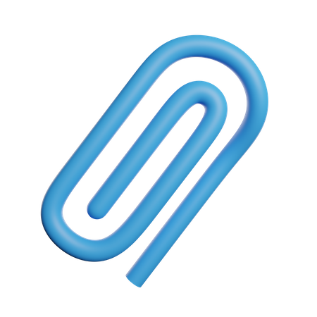 Paper Clip  3D Icon