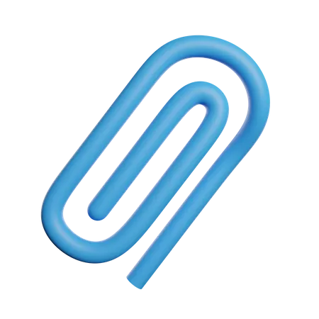 Paper Clip  3D Icon