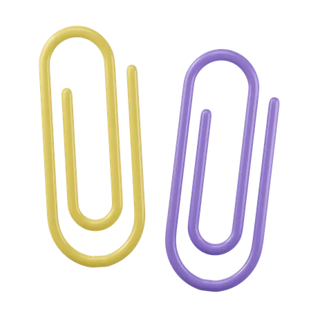 Paper Clip  3D Icon