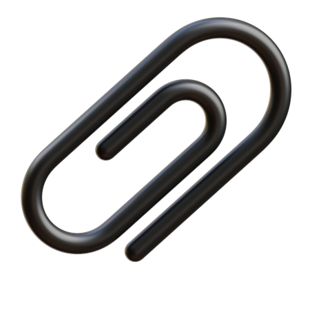 Paper Clip  3D Icon