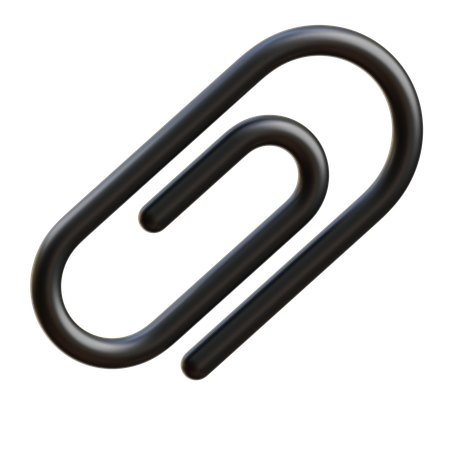 Paper Clip  3D Icon