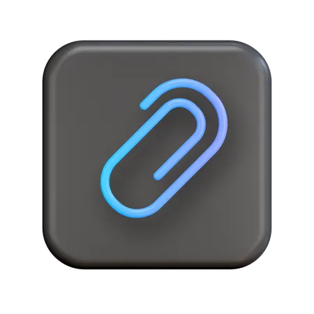Paper Clip  3D Icon