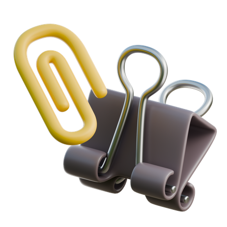 Paper Clip  3D Icon