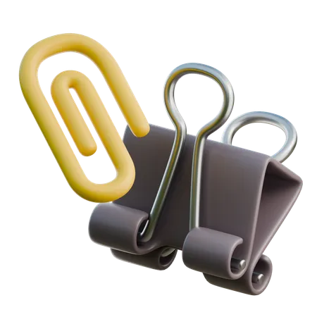 Paper Clip  3D Icon