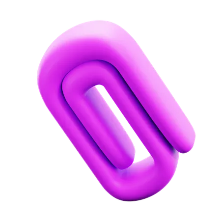 Paper Clip  3D Icon