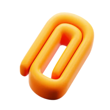 Paper Clip  3D Icon