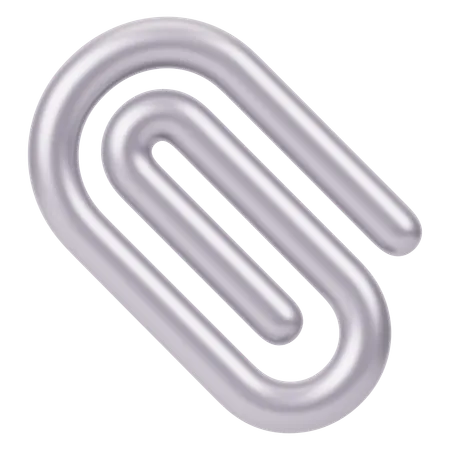 Paper Clip  3D Icon