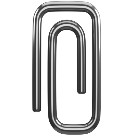 Paper Clip  3D Icon