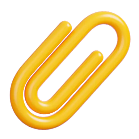 Paper Clip  3D Icon