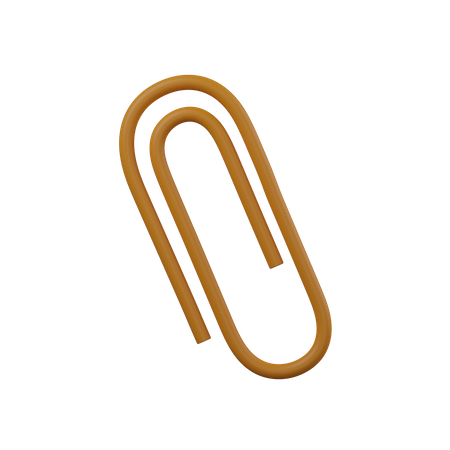 Paper Clip  3D Icon