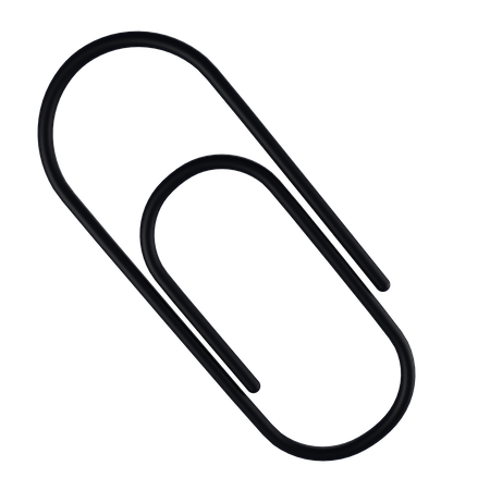 Paper Clip  3D Icon