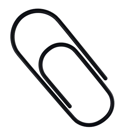 Paper Clip  3D Icon