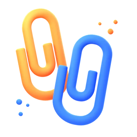 Paper Clip  3D Icon