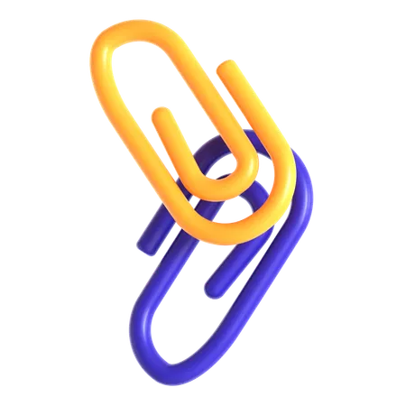 Paper Clip  3D Icon