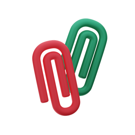 Paper Clip  3D Icon